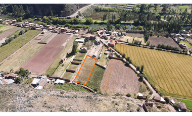 VENDO TERRENO 1332 M2 PAUCARBAMBA VALLE SAGRADO CUSCO