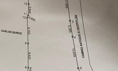 Venta de terreno en Amatlán de Quetzalcóatl