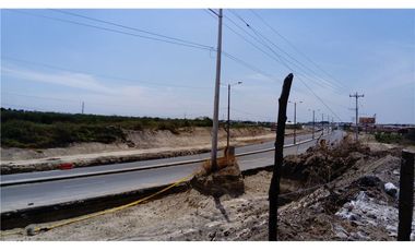 Terreno industrial de venta  en zona norte Manta