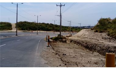 Terreno industrial de venta  en zona norte Manta