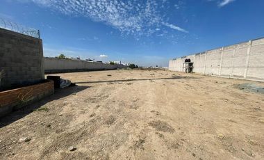 Terreno Industrial de 2500 m2 en Renta