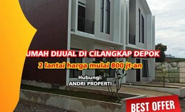 Rumah kpr syariah di Tapos Depok Bank BTN Promo tanpa DP