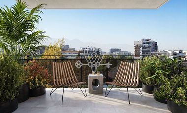 Departamento nuevo en venta en Providencia. Conectividad.