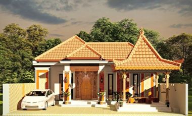 Luxury Villa Etnic Dalam Kawasan Candi Prambanan, Ada Joglo & Pendopo.