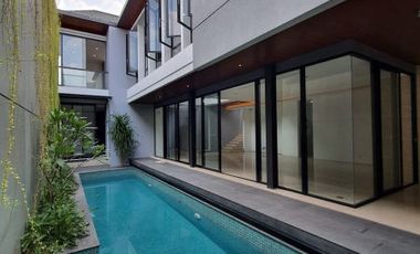 DIJUAL RUMAH MODERN (BRAND NEW) di Jl SEKOLAH DUTA, PONDOK INDAH