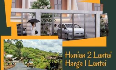 Hunian asri sejuk nuansa villa mewah murah di Cipageran Cimahi