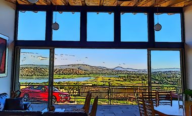 PRECIOSA CASA EN TEPEJI DEL RIO, VISTAS DEL LAGO