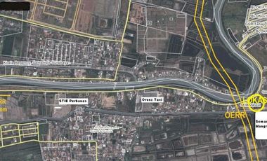 Tanah Besar RAYA WONOREJO 5000m2 Rungkut Surabaya Dkt OERR
