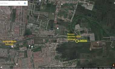 Tanah Besar RAYA WONOREJO 5000m2 Rungkut Surabaya Dkt OERR