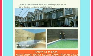Rumah Villa Cimahi Hunian Bergaya Klasik Modern Gratis Water Heater
