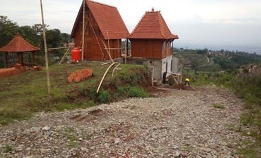 120 M2 Kavling Lembah & Bukit Rumah Kayu Kampung Hijau, PakuHaji, BISA DP & CICIL