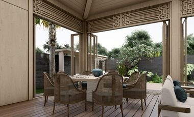 Freehold - Rare Riverside Heritage villa in Gated Berawa Enclave, Canggu, Bali