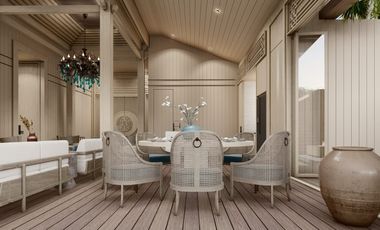 Freehold - Rare Riverside Heritage villa in Gated Berawa Enclave, Canggu, Bali