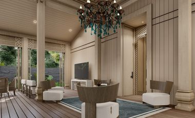 Freehold - Rare Riverside Heritage villa in Gated Berawa Enclave, Canggu, Bali