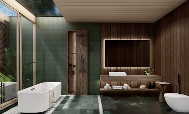 Freehold - Rare Riverside Heritage villa in Gated Berawa Enclave, Canggu, Bali