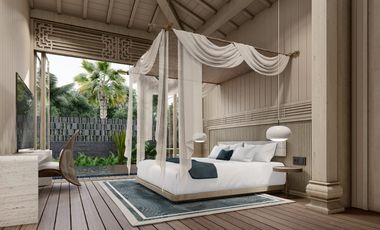 Freehold - Rare Riverside Heritage villa in Gated Berawa Enclave, Canggu, Bali