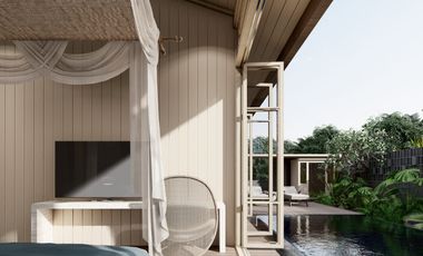 Freehold - Rare Riverside Heritage villa in Gated Berawa Enclave, Canggu, Bali