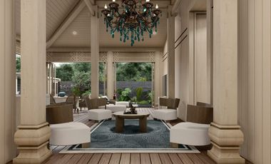 Freehold - Rare Riverside Heritage villa in Gated Berawa Enclave, Canggu, Bali