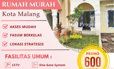 Promo Rumah Modern Murah di Batubara Cluster di Blimbing Kota Malang