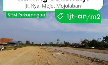 Tanah Perumahan Mojolaban, Dekat Alun-alun Surakarta