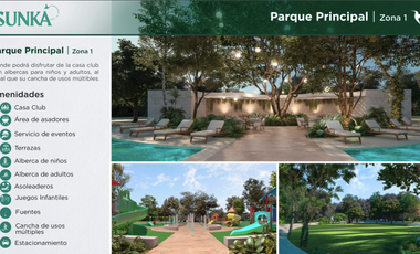 Terreno en venta en Residencial Sunka.