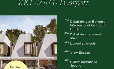 Hunian Modern Minimalis Harga Ekonomis Dekat Bandara Kertajati