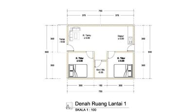 RUMAH SIAP HUNI 2 LANTAI DEKAT PEMDA KULONPROGO