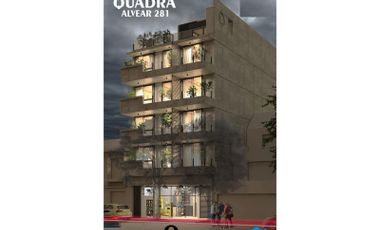 Rosario: Alvear 281 y Catamarca, Departamentos de 1 dormitorio de 76,37 m2 al contrafrente con balcon, Santa Fe, Argentina
