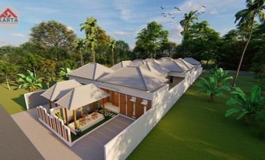 DIJUAL RUMAH ETNIK MODERN DEKAT PRAMBANAN HARGA BERSAHABAT