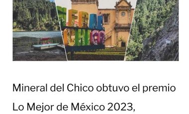 VENTA DE HERMOSO TERRENO CON INVERNADEROS COLINDA CON ARROYO EN CARBONERAS, MINERAL DEL CHICO.