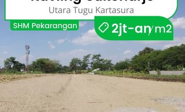 Tanah Perumahan Tugu Kartasura, Area Pasar: SHM P