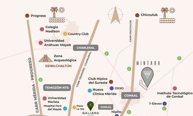Terreno en venta en Mérida, Privada Mintara, Conkal