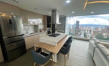 VENTA DE APARTAMENTO EN BUCARAMANGA BARRIO LOS CEDROS AMOBLADO. Cod V11162
