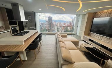 VENTA DE APARTAMENTO EN BUCARAMANGA BARRIO LOS CEDROS AMOBLADO. Cod V11162