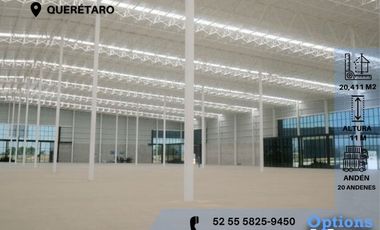 Industrial warehouse rental in Querétaro