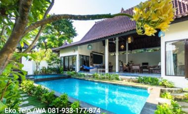 Dijual Cepat Private Villa Dekat Pantai di Gili Trawangan