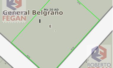 Amplio Terreno en venta - General Belgrano interior de Buenos Aires