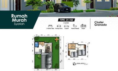 Rumah 2 Lantai Harga 1 Lantai Termurah di Malang