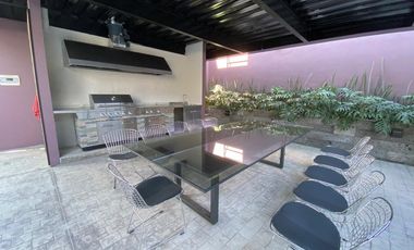 SE RENTA DEPARTAMENTO 3 RECAMARAS CON TERRAZA TORRE QUORE ZAVALETA AMENIDADES
