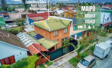 Casa en venta en Maipú. Bella - Divergente Asesores