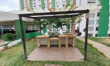 apartamento en arriendo en conjunto residencial alminar samoa piso 12. Cod A13301