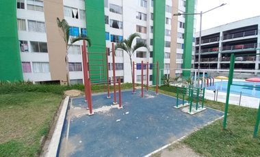 apartamento en arriendo en conjunto residencial alminar samoa piso 12. Cod A13301