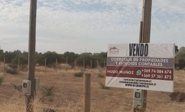 Parcela de Agradado a orilla de Camino Pavimentado