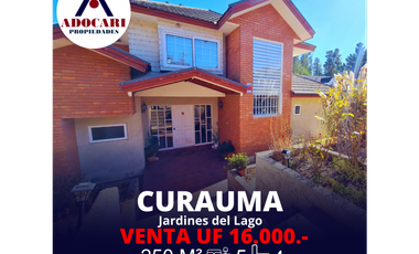 CURAUMA / JARDINES DEL LAGO / CASA EXCLUSIVA 5D 4B 4E