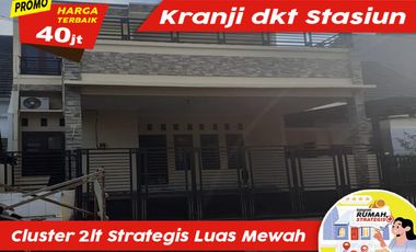 Cluster Strategis Lengkap dkt Jl Raya Stasiun Kranji Bekasi Tol Jakarta