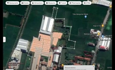 Gudang + Tanah Strategis Dekat Lamongan Kota Cocok Untuk Industri
