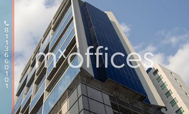 Oficina en renta de 274m2 obra gris en Torre Corporativa en San Jerónimo N.L.
