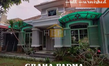 Dijual Rumah Full Furnished di Graha Padma Semarang Barat