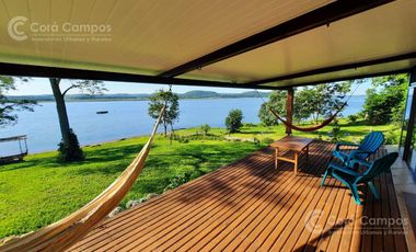 Se vende Casa en San Ignacio Misiones S/Yabebiri.  Nueva. Playa, Muelle.