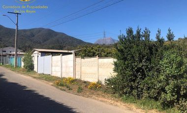Se vende parcela en la localidad de Olmué, Chile.